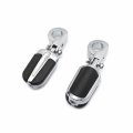 Httmt- 1-1 4 P-clamp Chrome Slipstream Footpeg Compatiable With Road Star Warrior 2002-2009 P N Mt216-055 216-103-cd