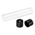 Clear Rigid Acrylic Pipe 46mm 1  Id X 50mm 1 97 Od 10 Round Polycarbonate Tube Plastic Tubing With Rubber Caps For Plumbing 