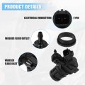 Acropix Car Windshield Washer Motor Pump Fit For Mazda 3 Pack Of 1 Black