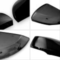 Glossy Black Mirror Cover Replacement For 2022 2023 2024 2025 Jeep Grand Cherokee With Turn Signal Direct Set Of 2 Left And 