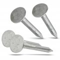 200 Pack 1 Inch Galvanized Roofing Nails Professional Grade Used To Fasten Felt Asphalt Singles Insulation Board 