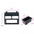 Car Stereo Radio Dash Kit Pocket Bezel Trim Blue For 1992-1994 Chevy Crew Cab Dually Full Size Blazer Suburban