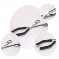 Tehaux 2pcs Beaker Clamp With Rubber Cover Glass Fixing Clip Accessory Experient Gadget For School Black