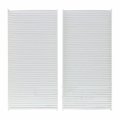 Cabin Air Filter For Honda Crv 2002 2006 And Civic 2001 2005 Fits 80292-s5d-a01 Standard Black Replacement Part 