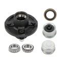 4 On Inch Trailer Hub Bearing Kit Includes Bearings Seal And Cap Suitable For 2000lbs Capacity 1 Spindle 