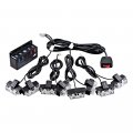 Astra Depot 16pcs Ultra Slim 12-led 36w Emergency Hazard Caution Surface Mount Strobe Light 8pcs 2-led Car Truck Grille Deck