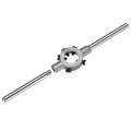 Uxcell 25mm Round Die Stock Handle Wrench Holder For Metric M7-m9 12mm-25mm Zinc Alloy Carbon Steel 2pcs