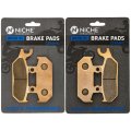 Niche Brake Pad Kit For Yamaha Viking 700 Vi Wolverine X2 Can-am Commander Maverick Front Ceramic