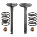 Caltric Exhaust And Intake Valve Kit Compatible With John Deere 240 245 260 265 285 320 Seals Springs
