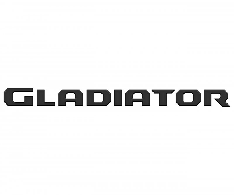 Tailgate Letter Replacement For 2019-2024 Gladiator