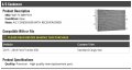 A C Condenser With Receiver Drier Compatible 2015-2018 Ford Transit-250 Standard Cargo Van