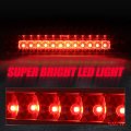 Tinted Housing Led 3rd Third Rear High Mount Brake Light Stop Lamp Compatible With Honda Passport Isuzu Rodeo 93-97