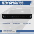 Tinted Housing Led 3rd Third Rear High Mount Brake Light Stop Lamp Compatible With Honda Passport Isuzu Rodeo 93-97
