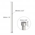 Uxcell Straight Ejector Pins 9 5mm 3 8 Dia 65mn Steel Round Tip Punch 300mm 12 Long For Mechanical Maintenance