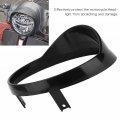 Fydun Headlight Ring Visor Motorcycle Cover Blocking Edge For Vespa Gts 250 300 2018a 2021 Stylish Style B Black