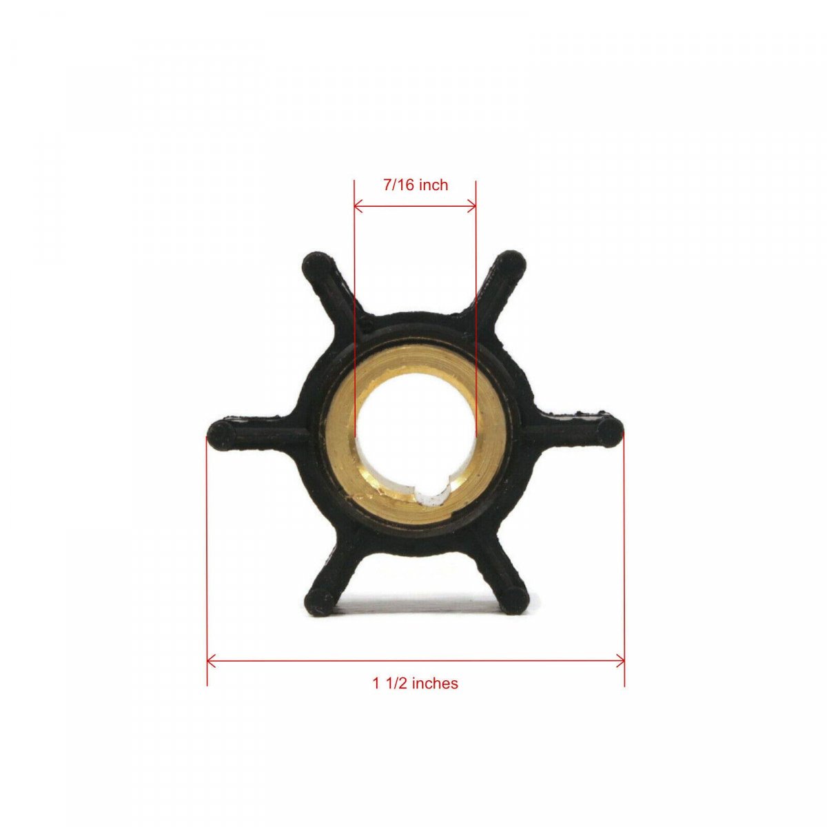Water Pump Rebuild Kit For 1981 Evinrude Johnson 4 5hp E5rcic E5rlcic Impeller