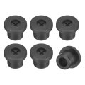 6 Pcs Cable Cord Grommet 3 8 Inch 10mm Desk Flexible Rubber Grommets Wire Hole Cover Pass Through For Office Computer Organizer 