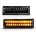 Amerilite Parking Led Lights For Full Size Blazer Suburban Sierra Yukon Passenger And Driver Side Vehicle Light Assembly Black