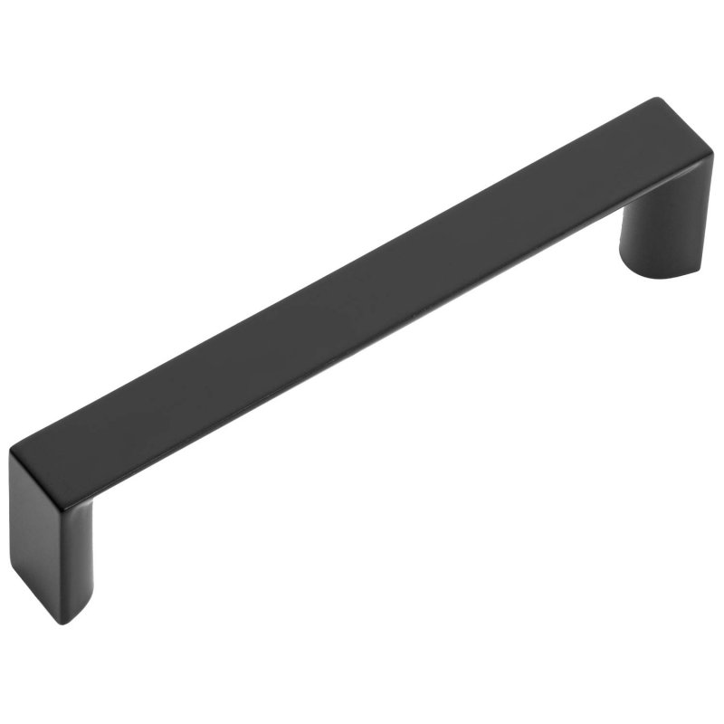 Cosmas 25 Pack 3133-96fb Flat Black Contemporary Cabinet Hardware Handle Pull 3-3 4 Inch 96mm Hole Centers