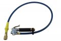 Coilhose Pneumatics Tgc129 Inflator Gauge 10-120 Psi With 36-inch Length Hose Lock-on Chuck 