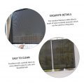 Coheali 2pcs Window Shades For Car Sunshade Shade Sunshades Sunblock Curtains Curtains Window Lampshade Pvc Metal Pole Anti-uv