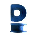 Front Sway Bar Bushing For Chevy Silverado 3500 Classic 2007 Blue Polyurethane Set Of 2 Greasable 1 06 In Diameter Without