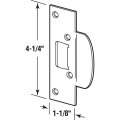 Prime-line U 9422 Brass Plated High Security Latch Lip Strike Single Pack