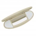 Fydun Sun Visor Mirror Cover Interior Sunvisor With Makeup 51167361833 Replacement For Mini R55 R56 R60 2007a 2014 Beige