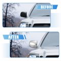 X Autohaux 1 Pair Car Exterior Chrome Plated Mirror Cover Full Mirrora Cover Covers Cap Overlay For Toyota Sienna 2005-2008