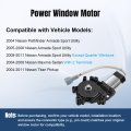 Rear Driver Left Side Power Window Lift Motor For 2005-2011 Nissan Titan 05-11 Armada Maxima 2004 2005 2006 2007 2008 2009 2010