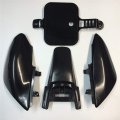 Httmt- Xfy-bk Xh6011-bolt Black Plastic Fender Body Work Fairing Bolt Compatible With Crf Xr50 Crf50 125cc Pit Dirt Bike