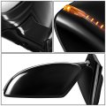 Ni1320283 Factory Style Driver Left Side Mirror Manual Folding Power Adjust Turn Signal Compatible With Murano 15-16 Paint To