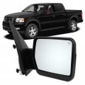 Ocpty New Towing Mirror Power Adjusted Heated Black Housing Compatible With 2004-2014 Ford For F-150 Series Truck Pickup 