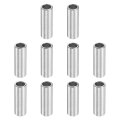 10pcs Aluminum Spacer 7 16 In Od X 5 Id 1 Length Round Metal Screw Standoff Bushing Plain Finish Unthreaded For Screws Bolts 