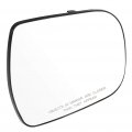 Ocpty Passenger Side Mirror Glass Metallic Finish Non-heated Replacement For 2011-2014 Toyota Sienna Chrome
