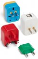 Flight 001 5-in-1 Color-coded Universal Travel Adapter With 2 Usb Ports