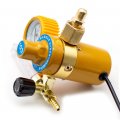 36 110v Co2 Pressure Regulator Carbon Dioxide Reducer Heated Gauge Meter Flowmeter For Mig Tig Welding 36v