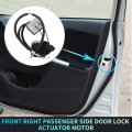 Front Right Passenger Side Power Door Lock Actuator Motor With Cable For Infiniti Q50 2014-2020 Latch Assembly Replace No