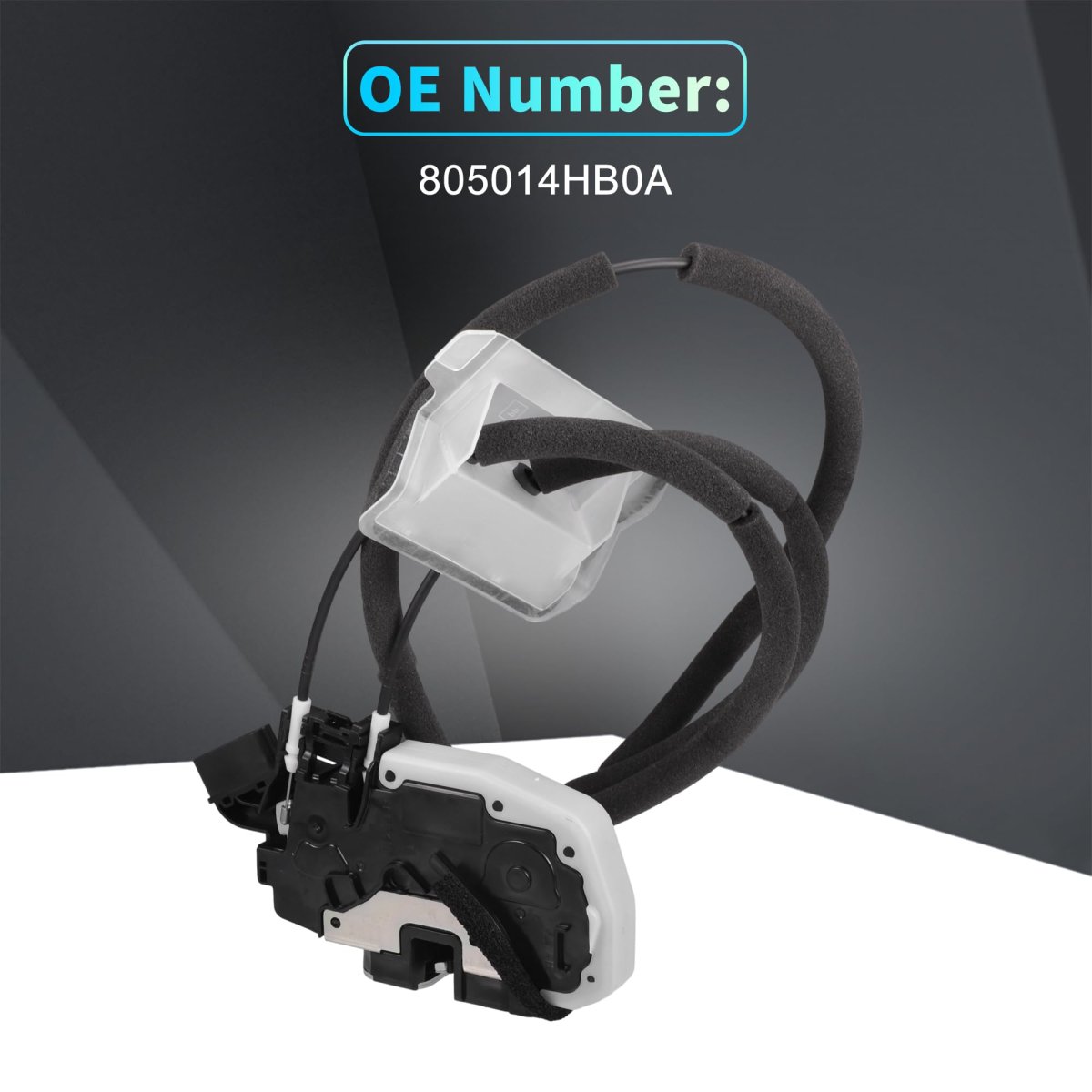 Front Right Passenger Side Power Door Lock Actuator Motor With Cable For Infiniti Q50 2014-2020 Latch Assembly Replace No