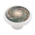 The Whirlpool Galaxy Decorative High Gloss Ceramic Drawer Knob 