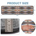 Aztec Navajo Geometric Pattern Native American Southwest Stair Treads For Wooden Steps Southwestern Indoor Carpet Safety Rug