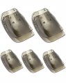 Qwork Metatarsal Guard 10 Pair Safety Footwear Attachment For Protection Shoe Cover Most Work Boots Universal Size