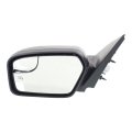 Door Mirror For Ford Fusion 2011 2012 Driver Side Power Heated Non Folding With Blind Spot Glass And Puddle Light Textured 