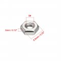 Uxcell Hex Nuts 8 -32 Coarse Thread Hexagon Nut Stainless Steel 304 Pack Of 50