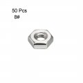 Uxcell Hex Nuts 8 -32 Coarse Thread Hexagon Nut Stainless Steel 304 Pack Of 50