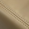Kuafu Seat Bottom Cover Compatible With 1999 2000 Ford F250 F350 F450 Lariat Power Stroke Turbo Artificial Leather Tan Front