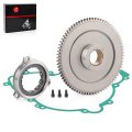 Starter Clutch One Way Bearing Idler Gear Kit W Gasket For Polaris Rzr 900 1000 Ranger General Pro Xd 