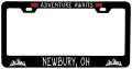 Newbury Ohio Vanity Metal License Plate Frame 