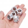 Uxcell 5pcs Aluminum Spacer 1 2 Bore X 3 4 Od Length Screw Standoff Bushing Plain Finish Round Metal For Id Screws Bolts And