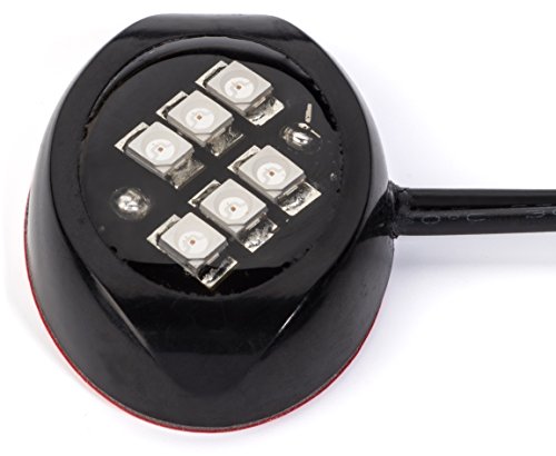 Led Modules Round Black Green